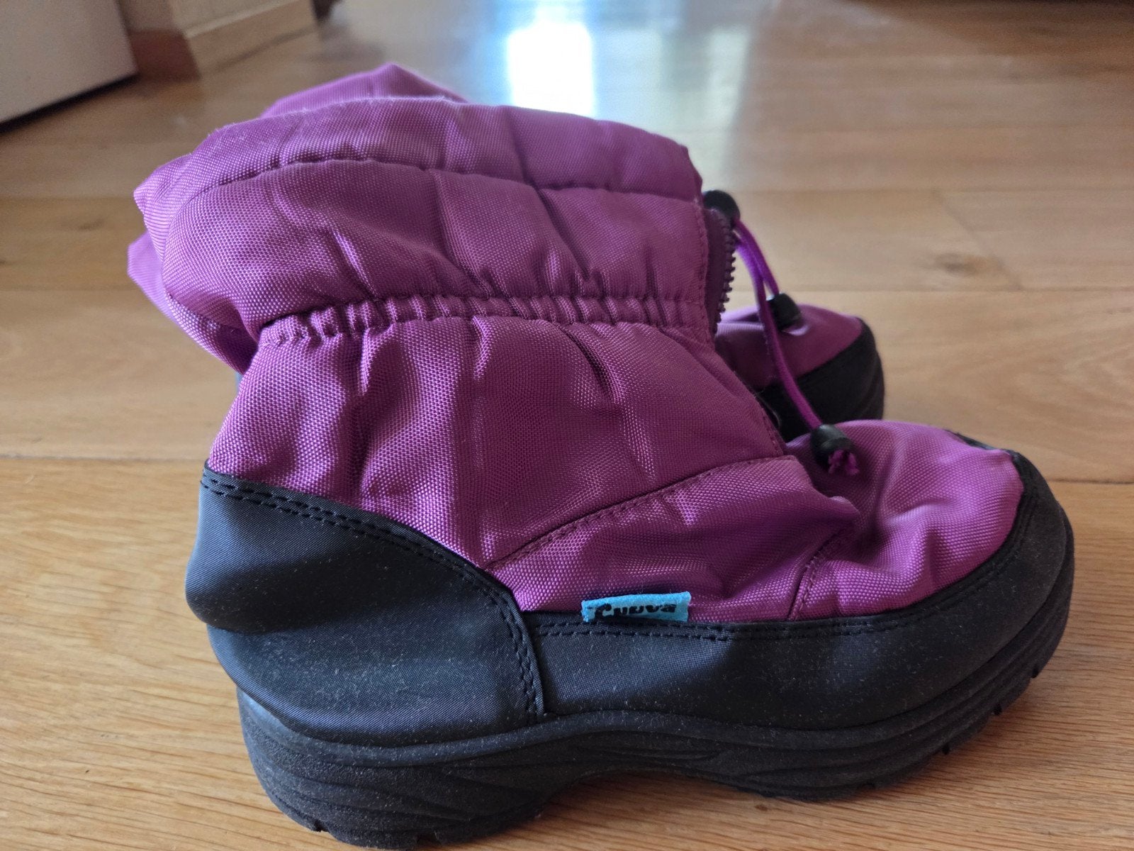 Paarse snowboots maat 35 - Ideaal voor de winter!, Overige kleuren, Snowboots, Ophalen of Verzenden, Onbekend