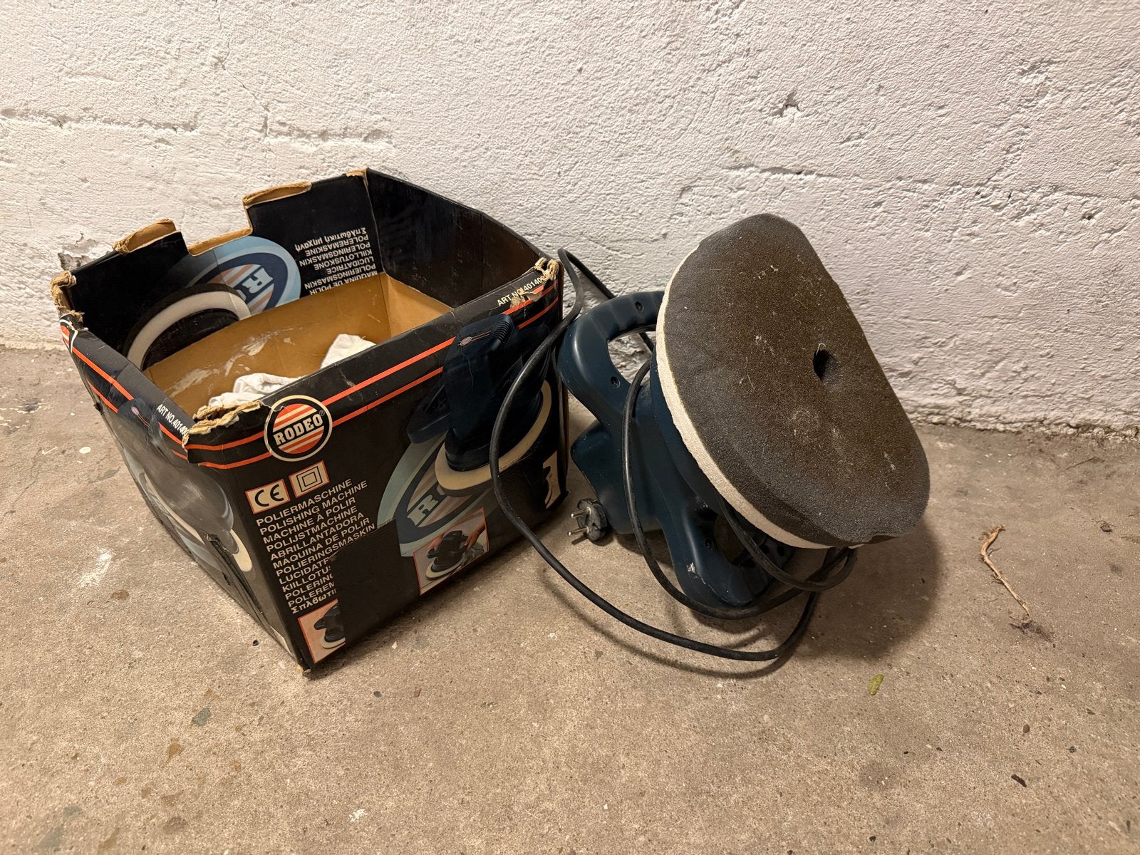 Rodeo Polijstmachine / Polisher - Gebruikt, Ophalen of Verzenden, Gebruikt, Minder dan 600 watt, Overige typen