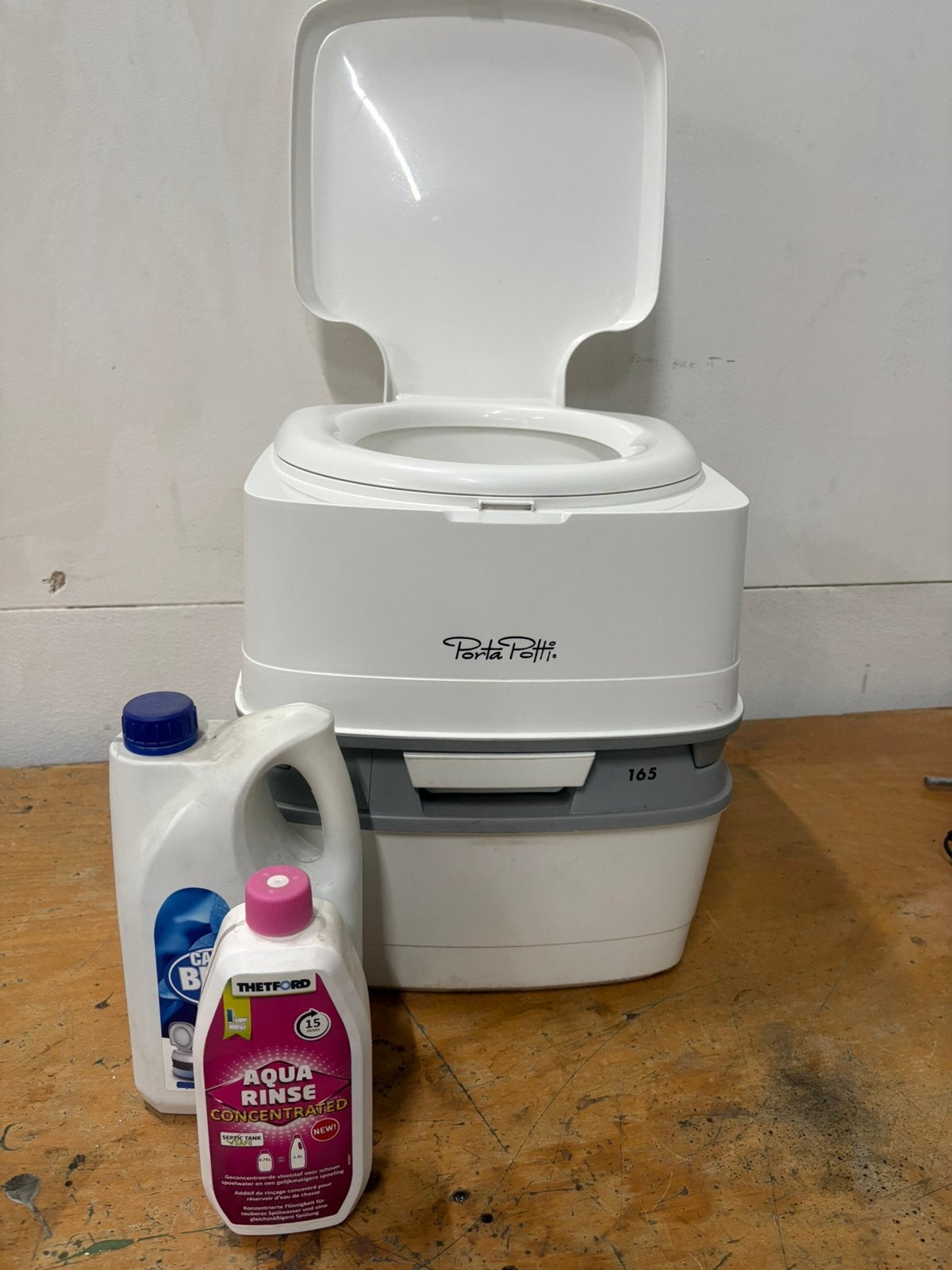 Porta Potti 165 toilet, Caravans en Kamperen, Kampeeraccessoires, Ophalen, Gebruikt