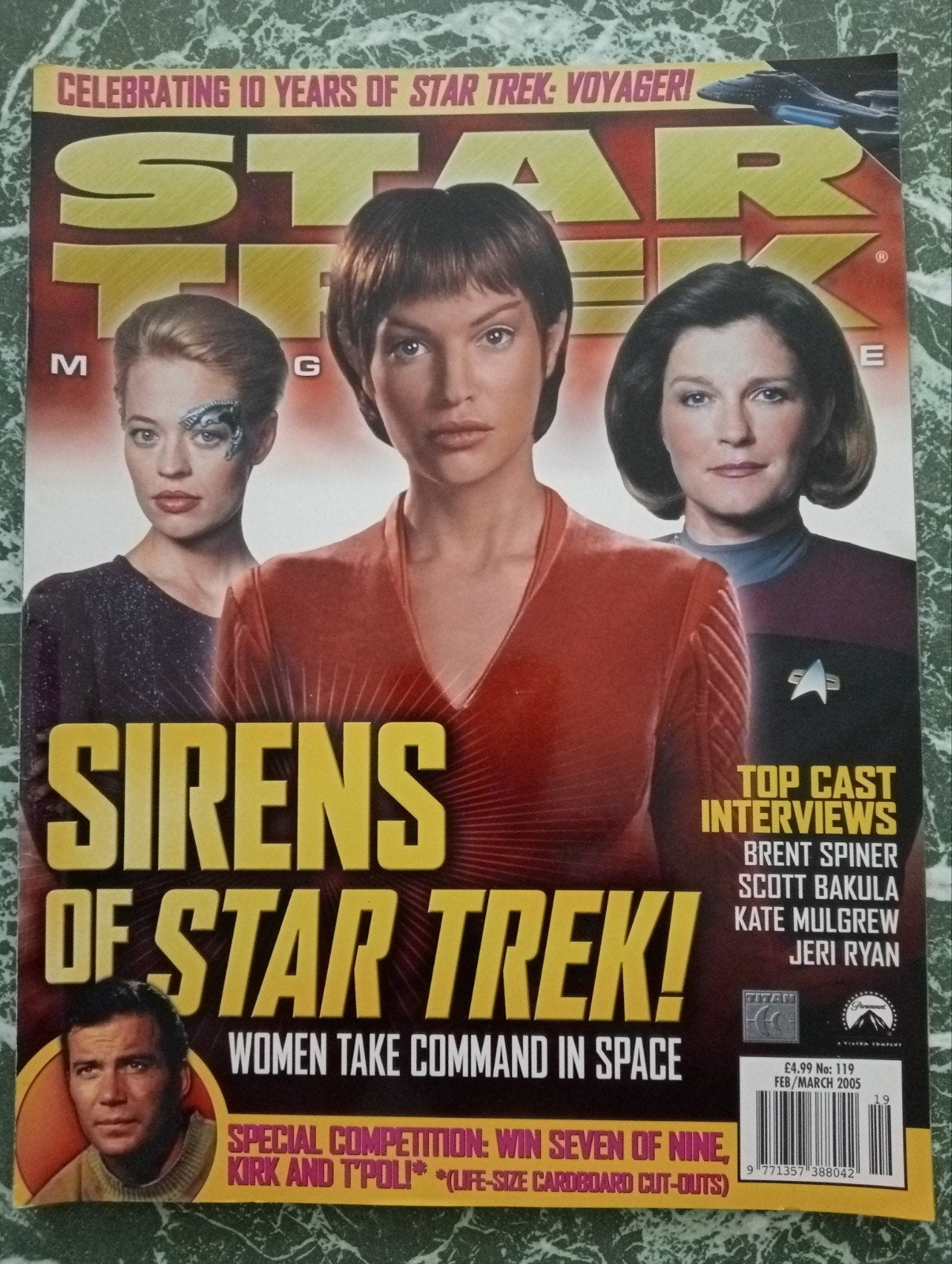 Star Trek Magazine: Sirens of Star Trek (Feb/Maart 2005), Ophalen of Verzenden, Gelezen, Overige typen