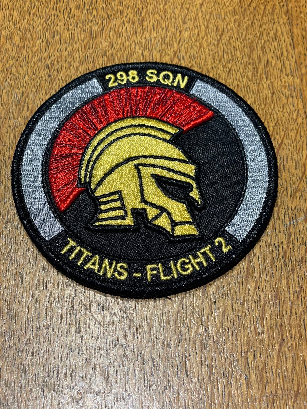 Patch 298 SQN Titans - flight 2, Verzenden, Luchtmacht, Nederland, Embleem of Badge