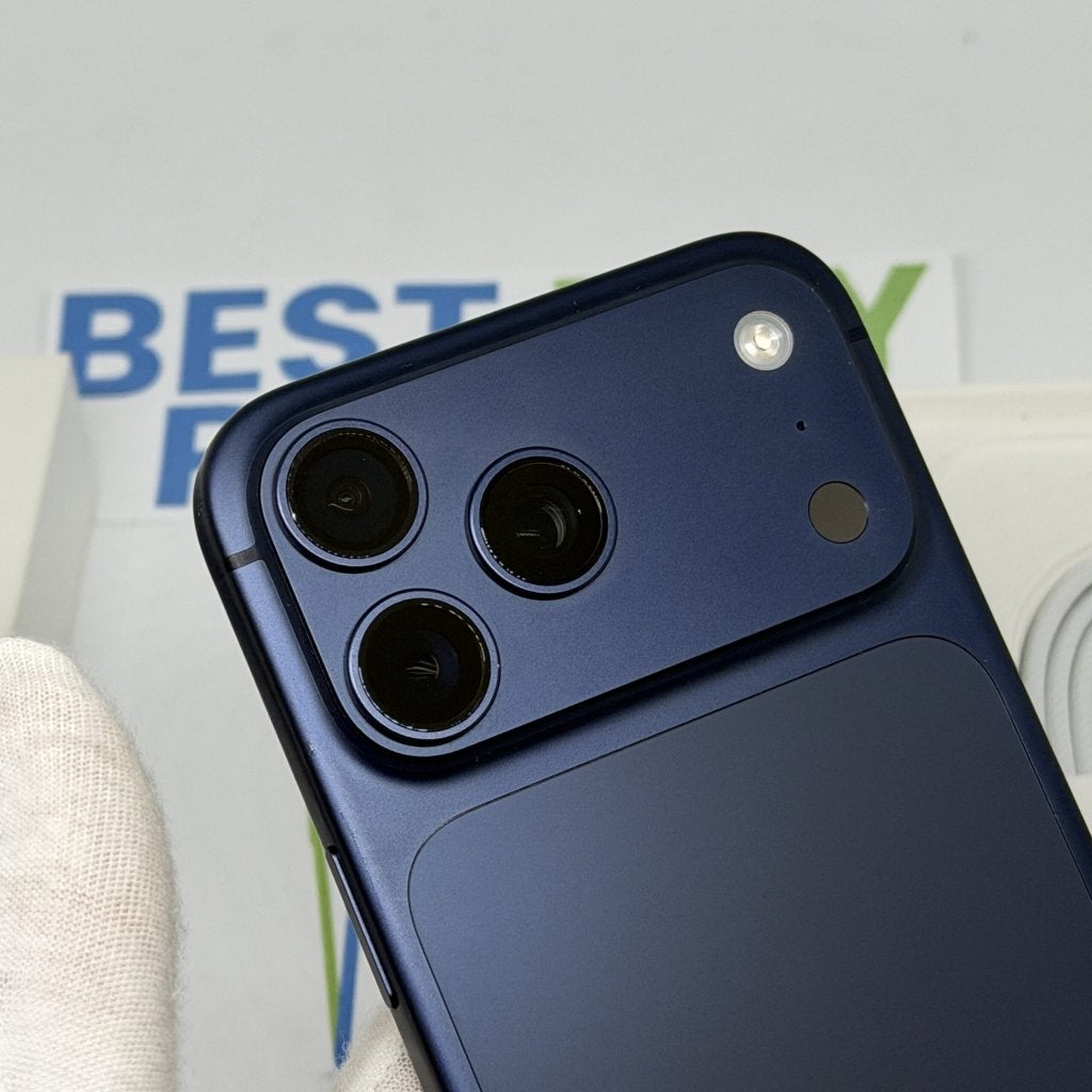 iPhone 17 Pro Max 256GB blauw /krasvrij scherm /100% batt /g, 256 GB, 99 %, Apple, Blauw