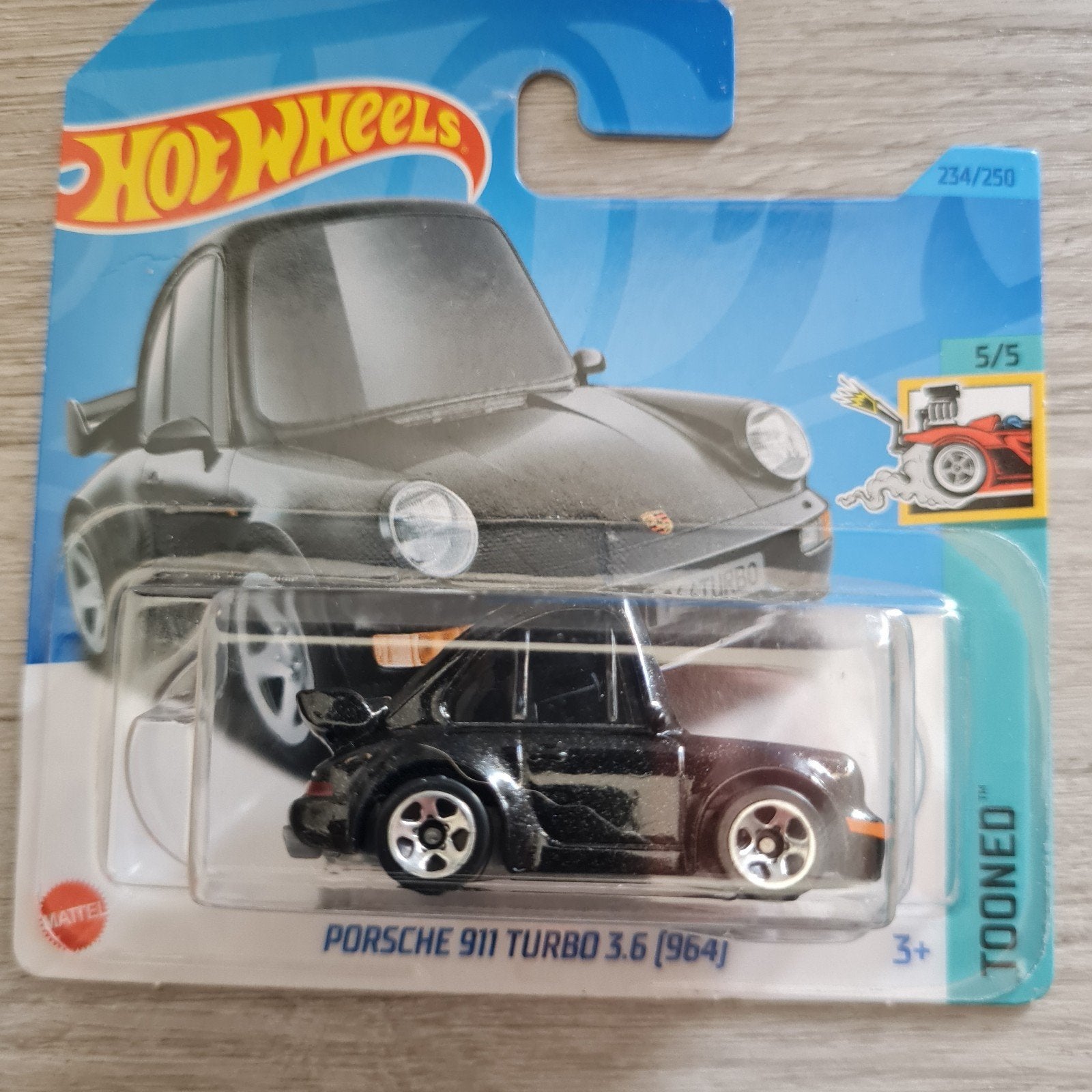 Hotwheels 1:64 Tooned Porsche 911 Turbo 3.6 (964), Ophalen of Verzenden, Nieuw, Auto