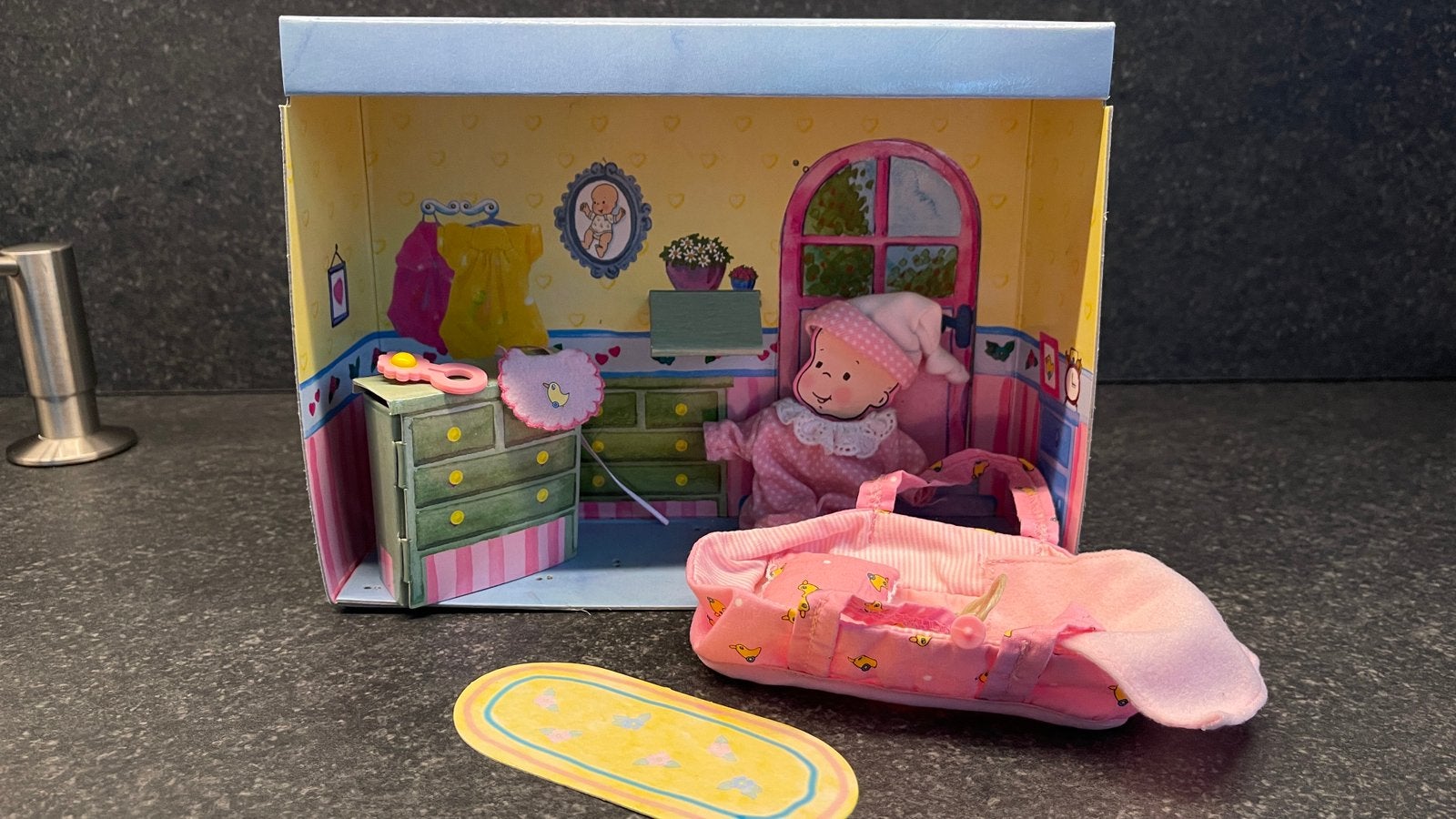 Mini baby born, Kinderen en Baby's, Speelgoed | Poppen, Ophalen, Gebruikt, Babypop
