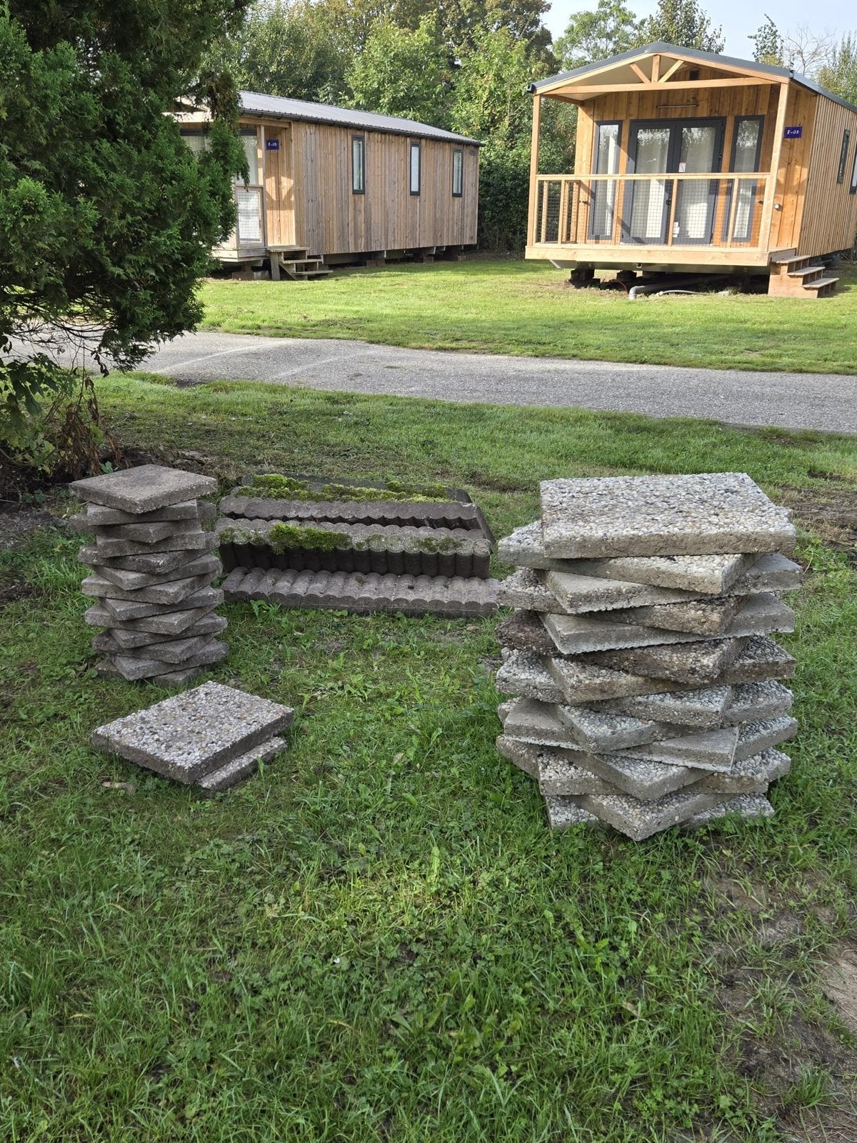 Gebruikte terrastegels en klinkers van beton, Ophalen, Gebruikt, Klinkers, 10 m² of meer