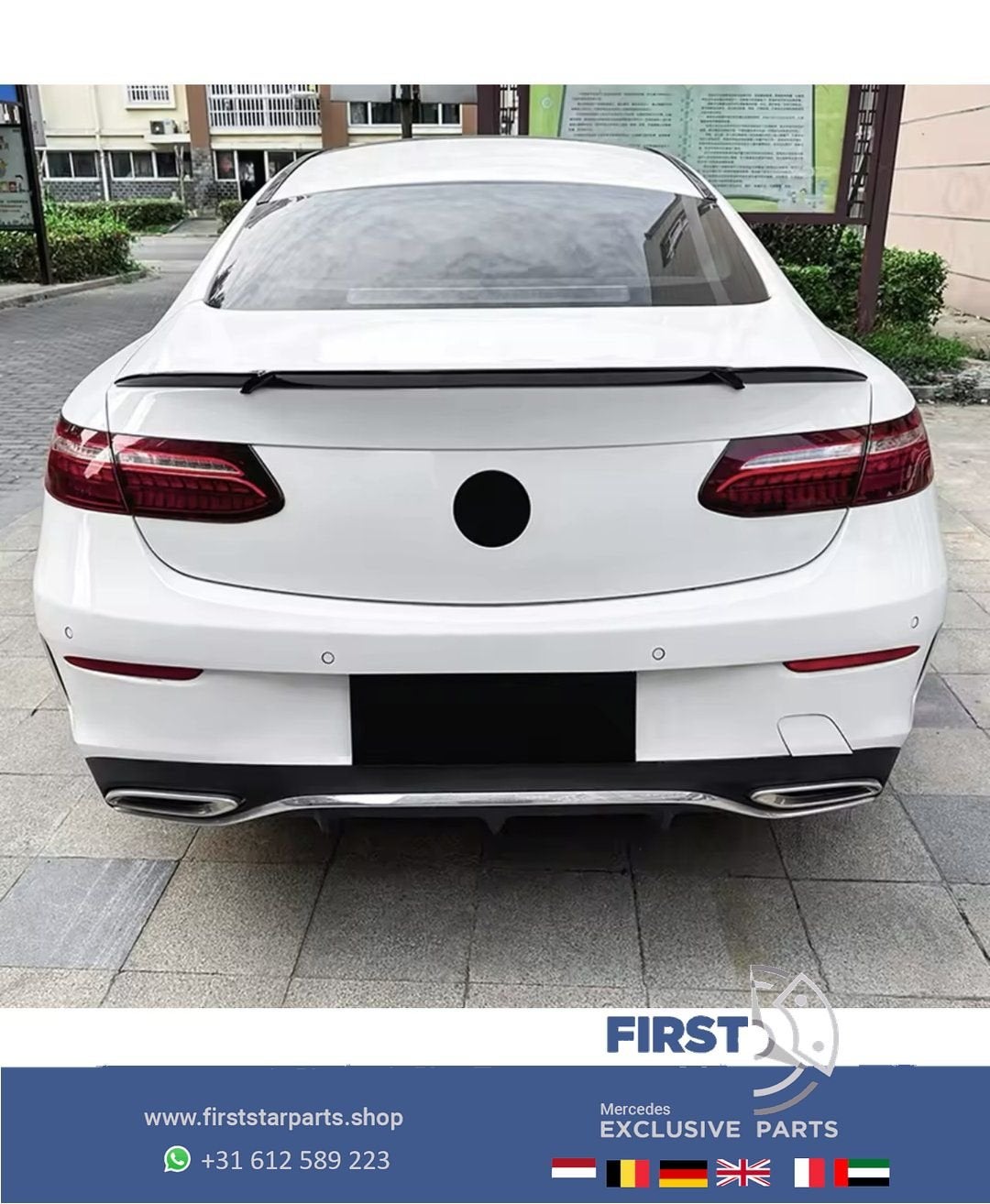 W238 C238 A238 E KLASSE COUPÉ CABRIO AMG KOFFERBAK SPOILER Z