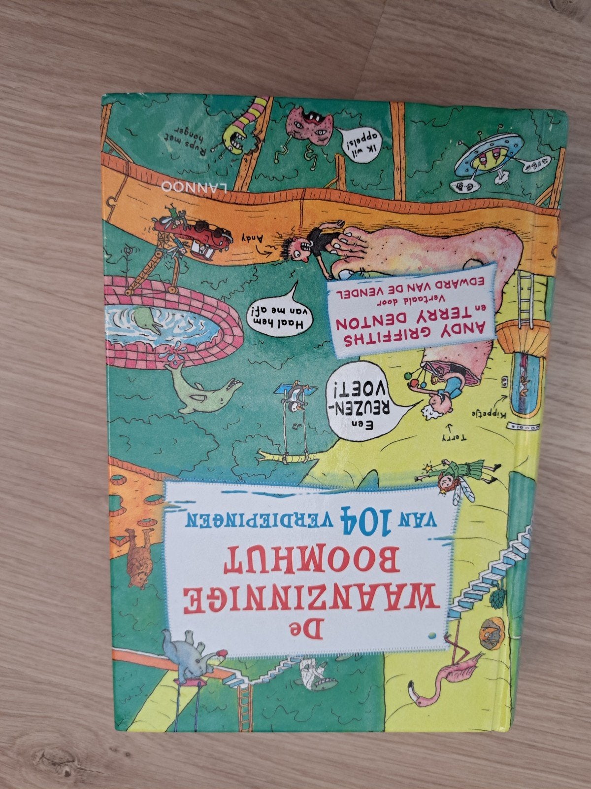 De Waanzinnige Boomhut van 104 Verdiepingen, Boeken, Ophalen of Verzenden, Zo goed als nieuw, Andy Griffiths en Terry Denton, Fictie algemeen