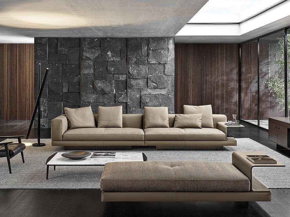 GEZOCHT: Minotti Bank / Hoekbank — Directe Inkoop, Minotti, Design Bank Bankstel Zetel Minotti, Www.designplaats.nl, Vierpersoons of meer