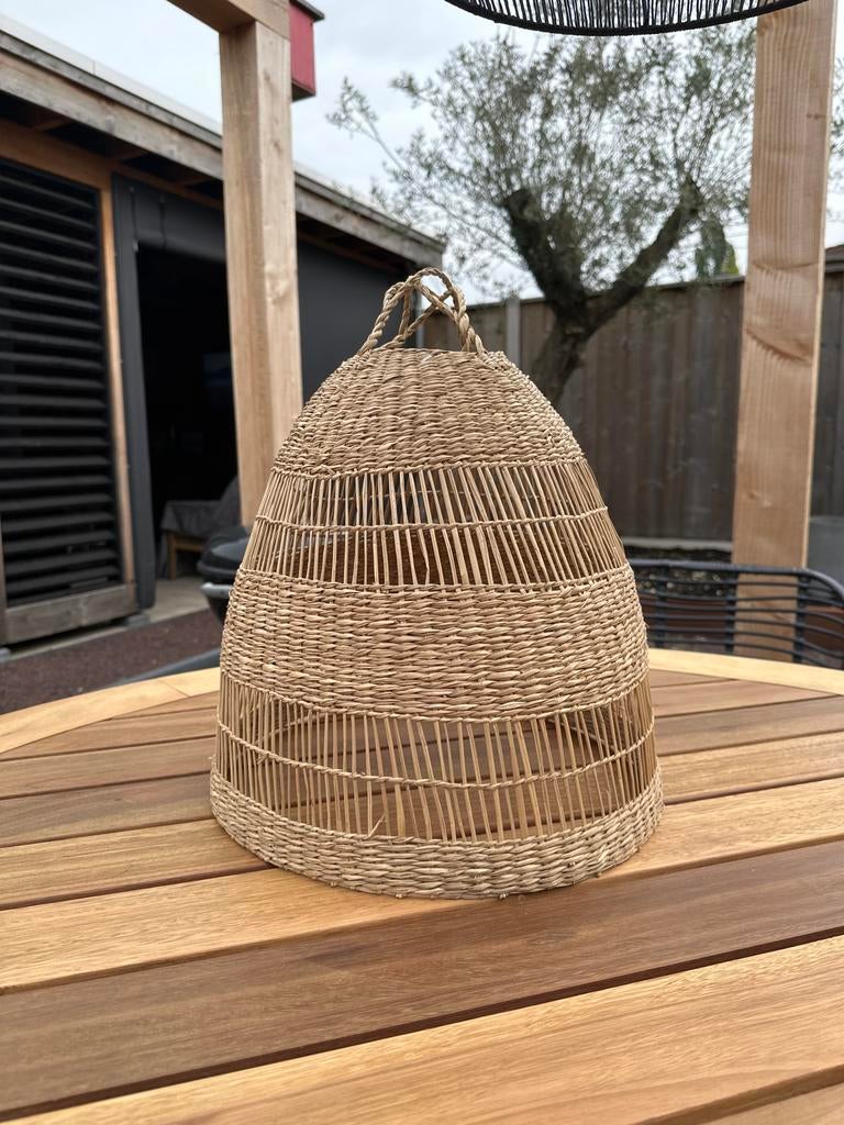 Ikea Torared lampenkap, zeegras, 36 cm, Ophalen, 25 tot 50 cm, Beige, Zo goed als nieuw