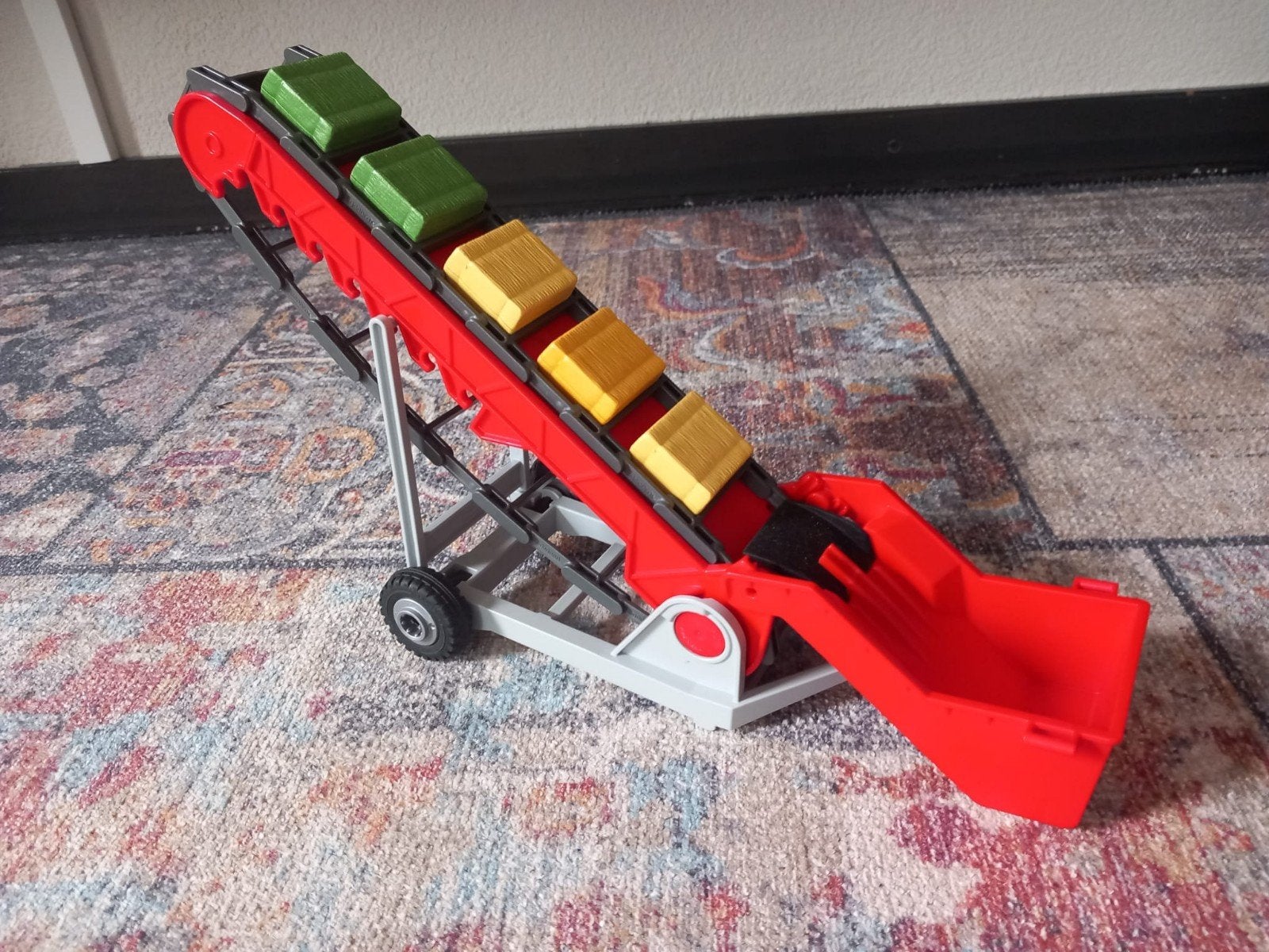 Jacobs ladder met hooibalen, Kinderen en Baby's, Speelgoed | Playmobil, Ophalen, Zo goed als nieuw, Losse onderdelen, Voertuig