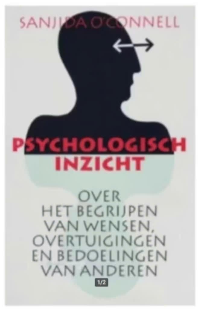 PSYCHOLOGISCH INZICHT (Sanjida O'connell), Ophalen of Verzenden, Zo goed als nieuw