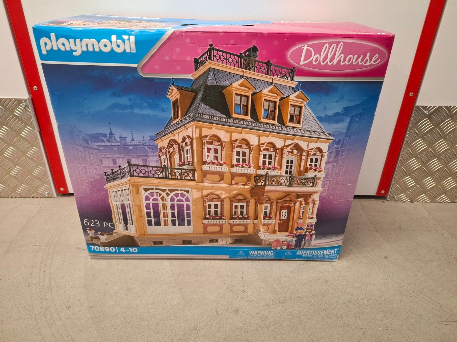 Playmobil Dollhouse set 70890 Nostalgisch poppenhuis groot, Kinderen en Baby's, Speelgoed | Playmobil, Ophalen of Verzenden, Nieuw