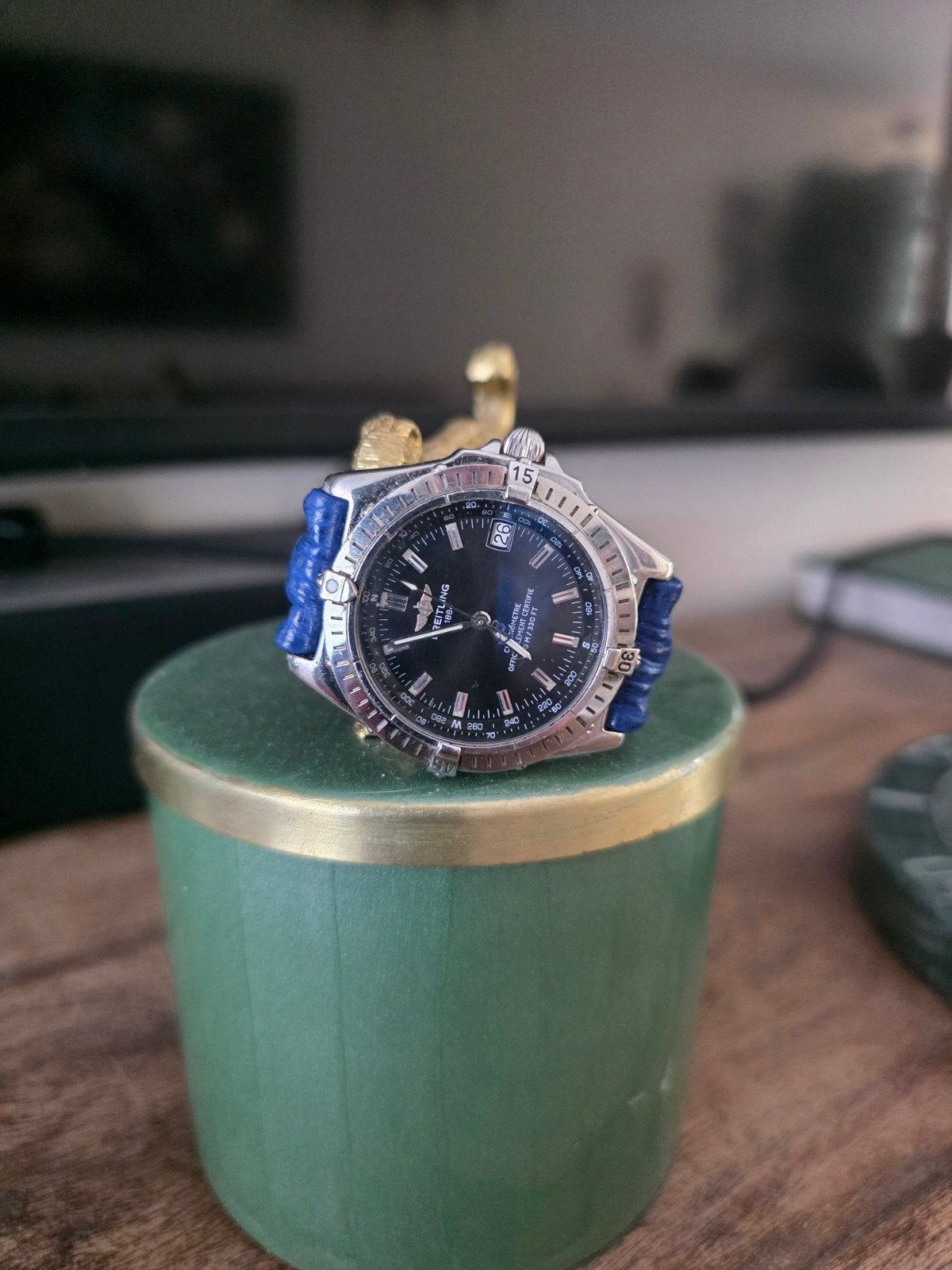 Breitling Windrider Wings automaat, Breitling, Polshorloge, Info@breitling.com, Leer