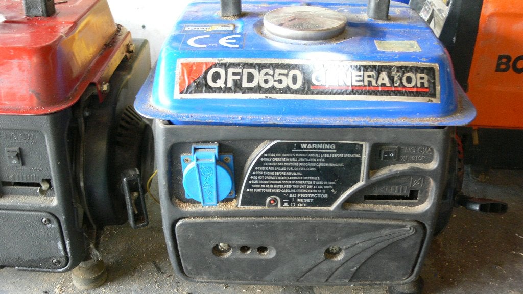 Aggregaten, Ophalen, Gebruikt, Minder dan 5 kVA, Benzine