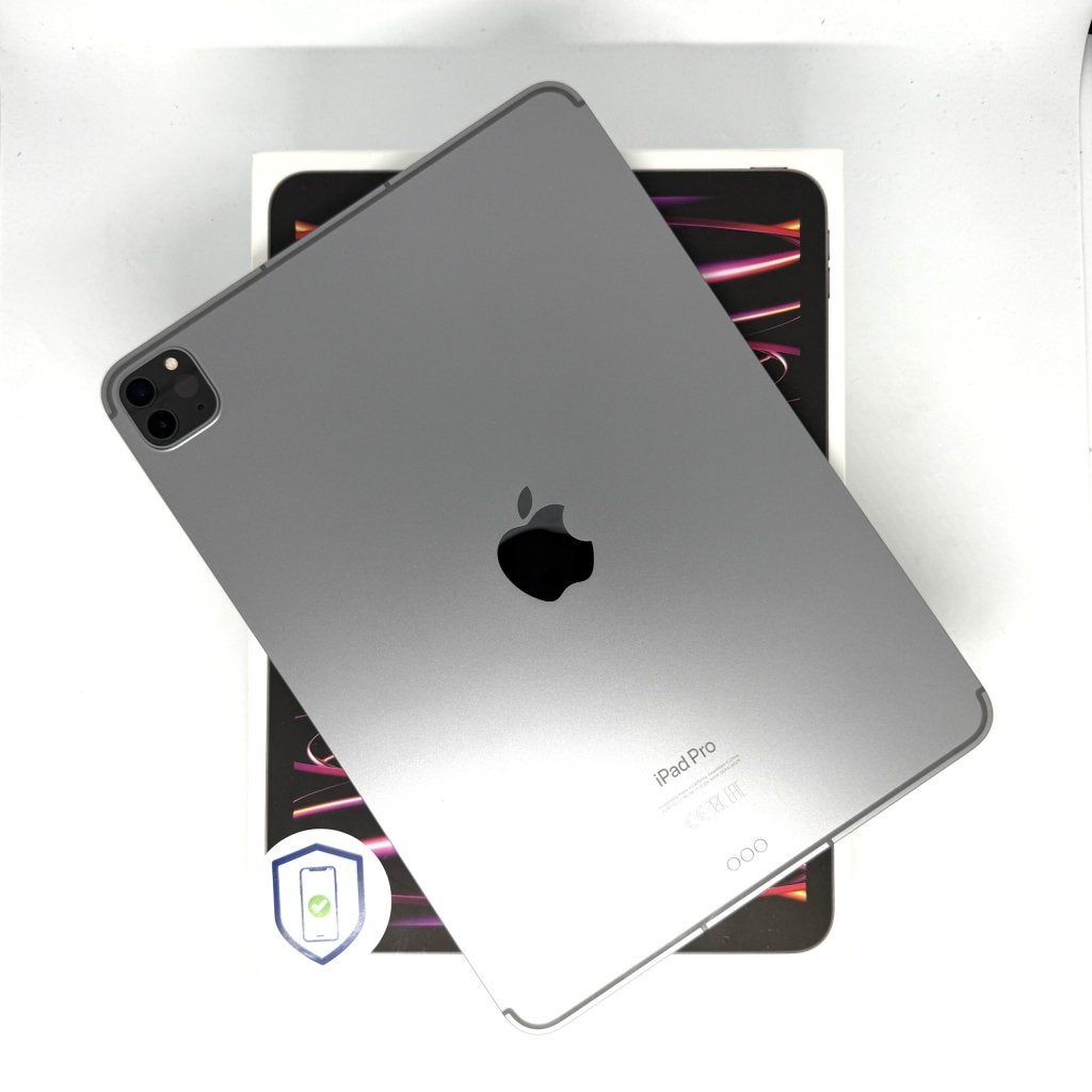 iPad Pro 4e 11 inch M2 128GB 5G grijs /ongebruikt + 12 maand, Apple, Zo goed als nieuw, Support@apple.com, Apple Park Way, Cupertino, California