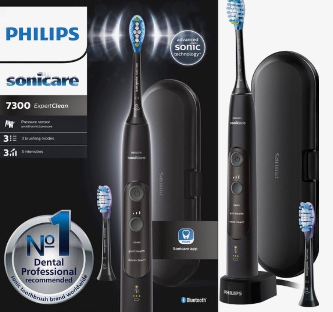 Philips Sonicare 7300 ExpertClean elektrische tandenborstel, Ophalen of Verzenden, Nieuw, Mondverzorging