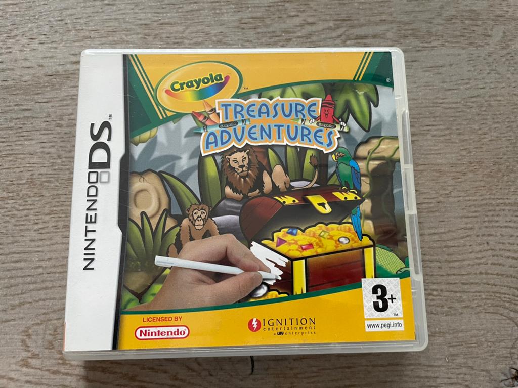 Nintendo DS Crayola Treasure Adventures, Spelcomputers en Games, Games | Nintendo 2DS en 3DS, Avontuur en Actie, 1 speler, Ophalen of Verzenden