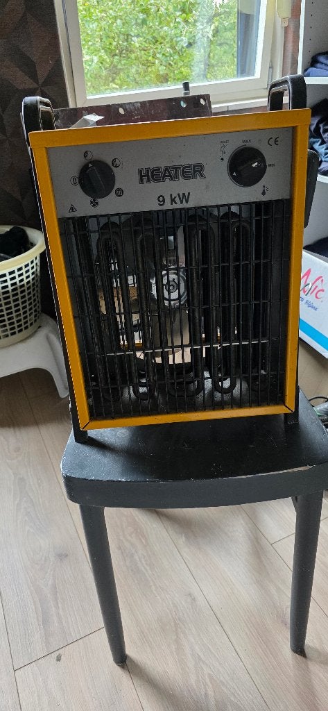9kw Heater, Ophalen, Gebruikt