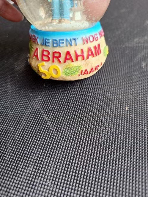 Sneeuwbol Abraham 50 jaar h, Ophalen of Verzenden, Zo goed als nieuw, Mens