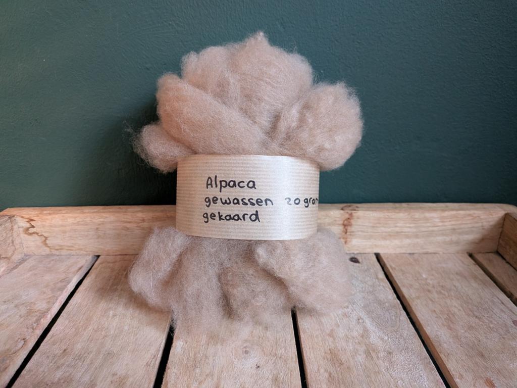 Cria alpaca wol, Ophalen of Verzenden, Nieuw