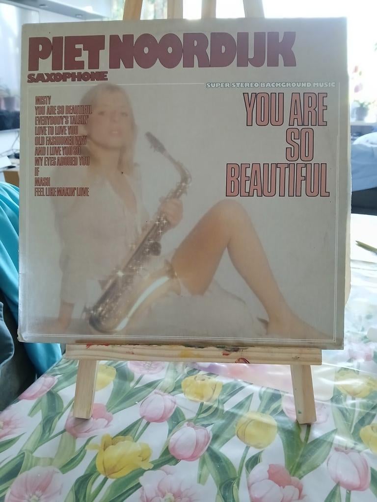 Piet Noordijk - You Are So Beautiful LP (Saxofoon), Cd's en Dvd's, Vinyl | Pop, Gebruikt, 1970 - 1979, 12 inch, Ophalen of Verzenden