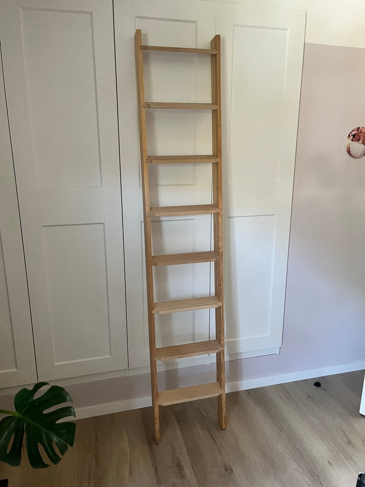 Houten trap voor hoogslaper, bibliotheek of vide, Ophalen, Gebruikt, Trap, 2 tot 4 meter