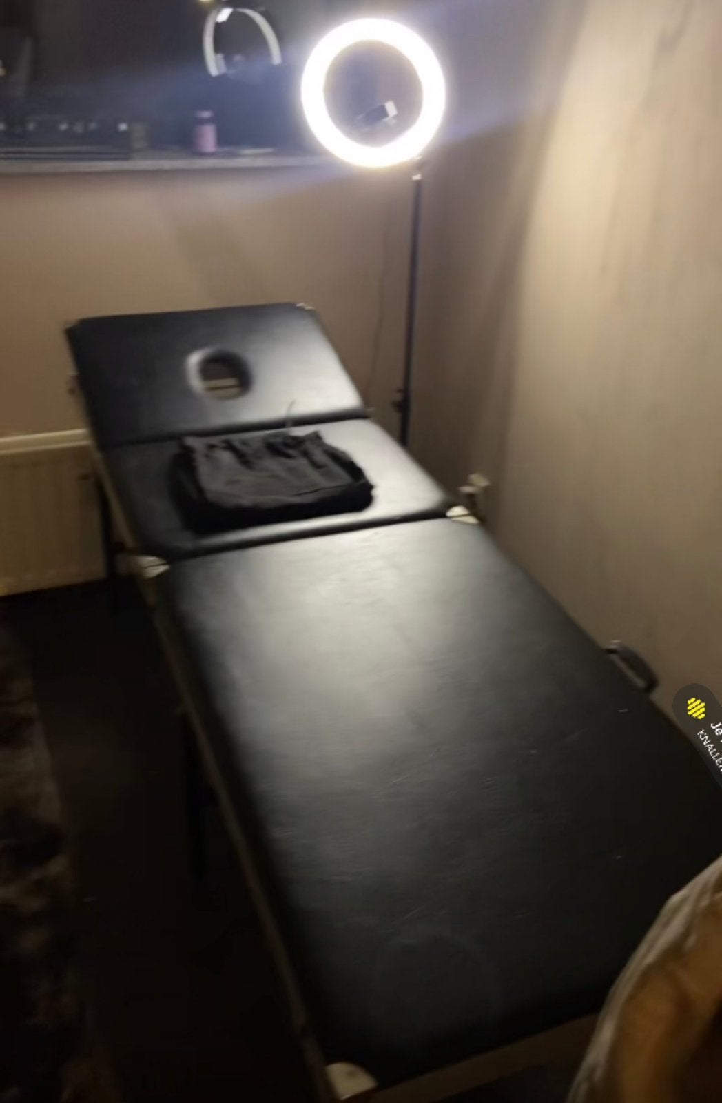 Inklapbare massage tafel, Sport en Fitness, Ophalen, Zo goed als nieuw, Massagetafel