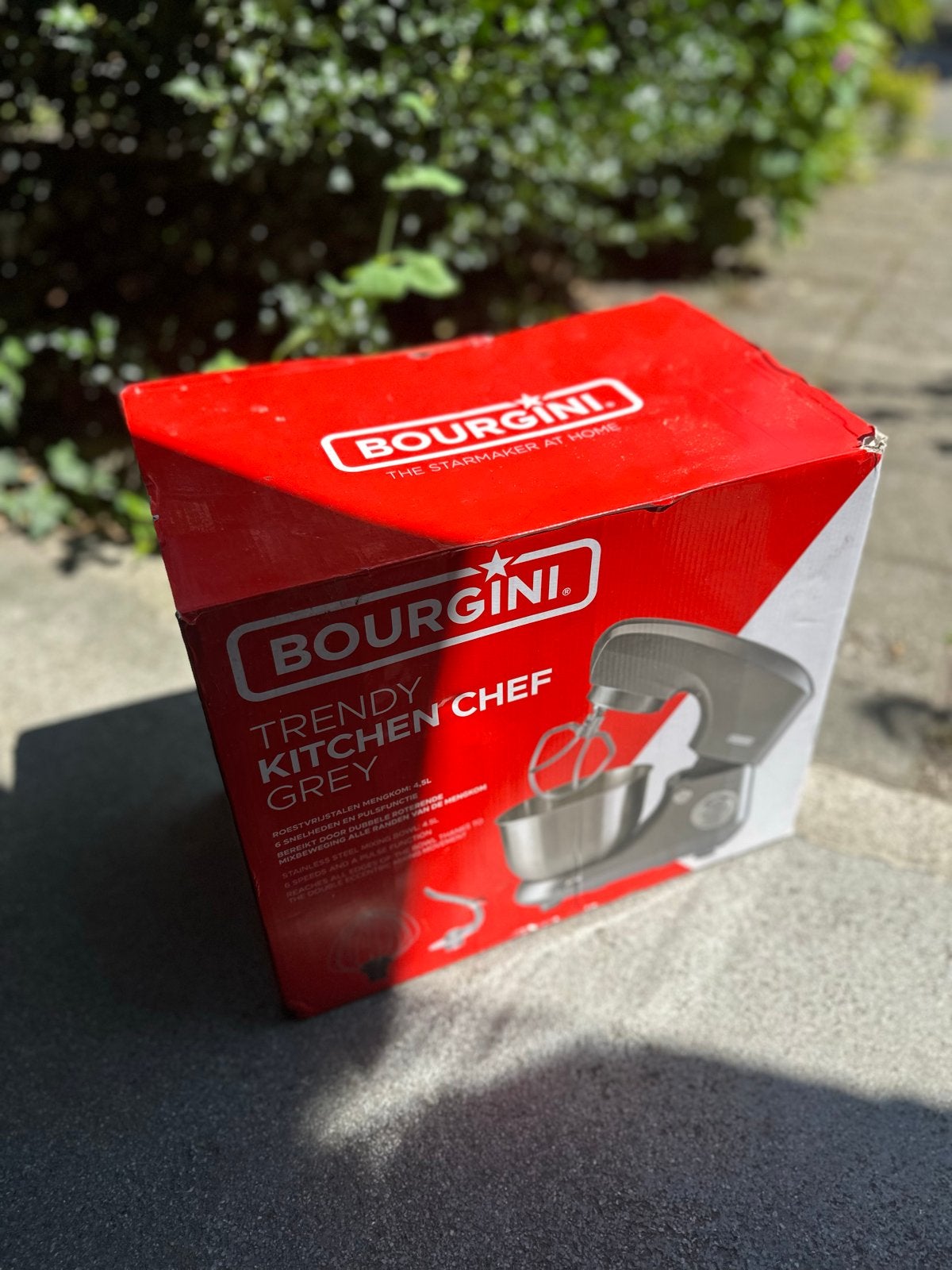 Bourgini Trendy Kitchen Chef Keukenmachine Grijs Nieuw, Ophalen, Nieuw