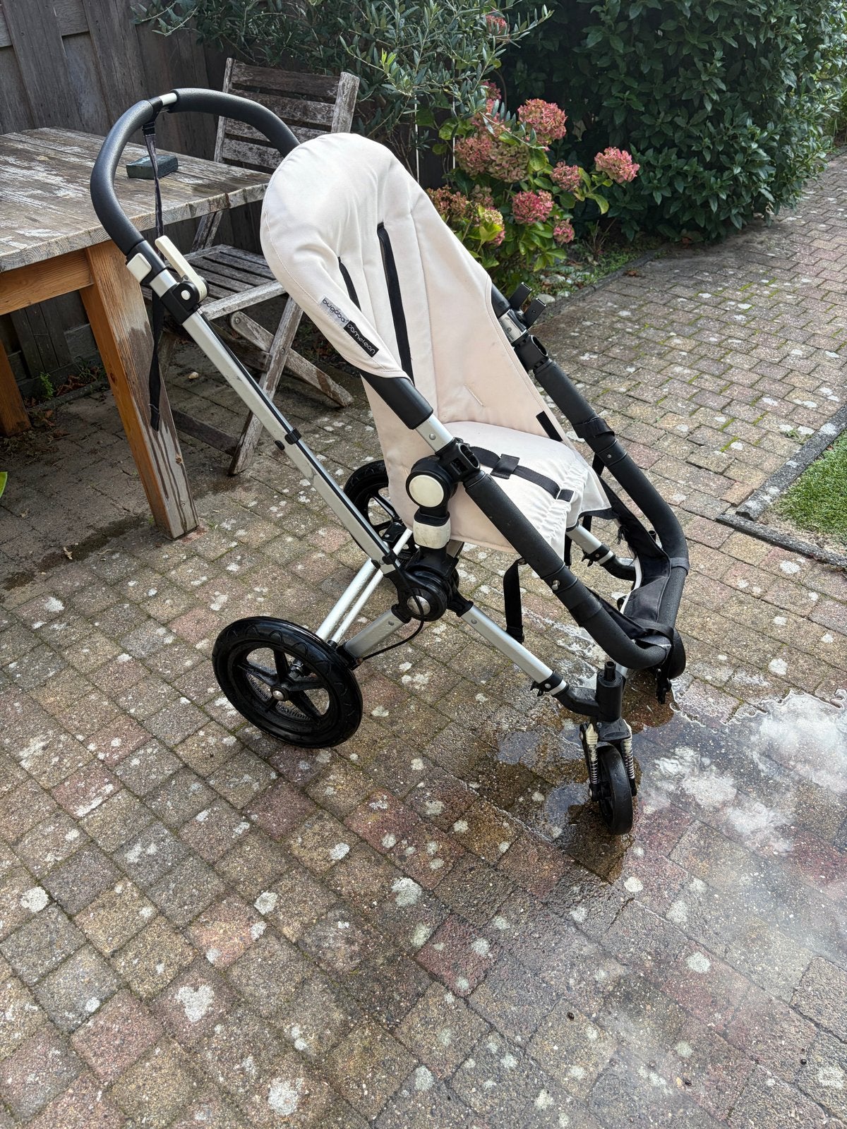 Bugaboo kinderwagen met maxi cosi en regenhoes, Kinderen en Baby's, Gebruikt, Bugaboo, Met autostoeltje, Ophalen