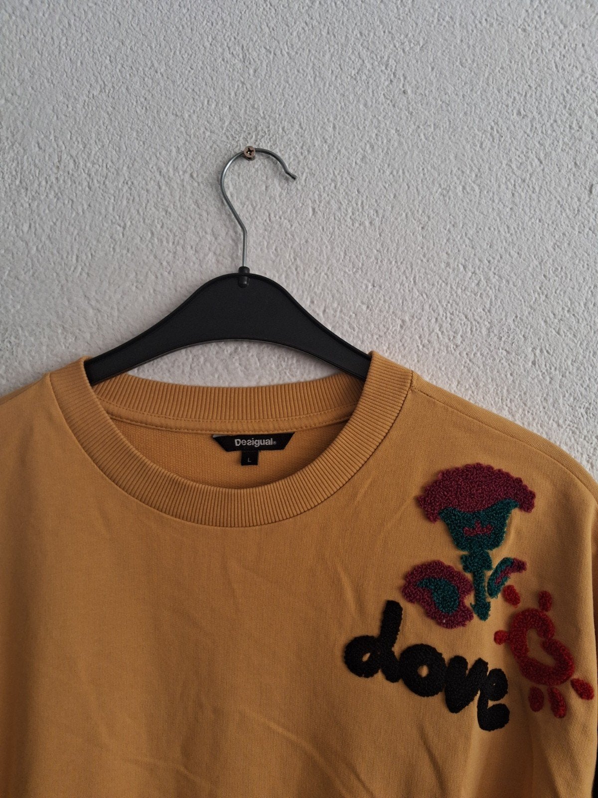 Desigual sweater met borduursels - Maat L, Kleding | Dames, Ophalen of Verzenden