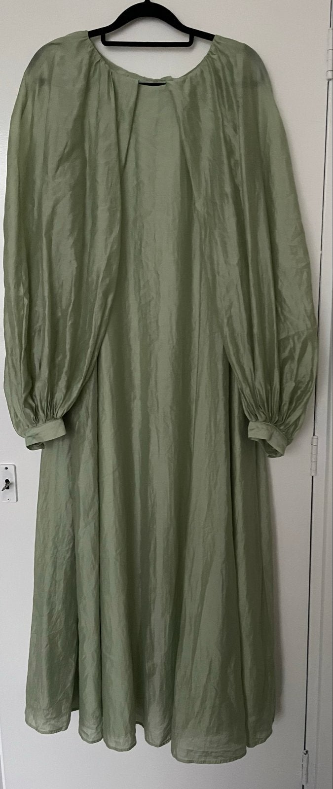 Volumineuze maxi jurk, H&M, Ophalen of Verzenden, Zo goed als nieuw, Maat 34 (XS) of kleiner
