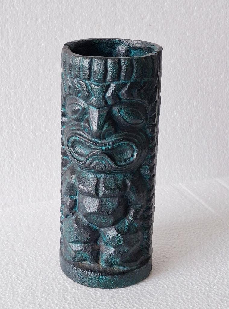 Tiki beker van gietijzer, Ophalen of Verzenden