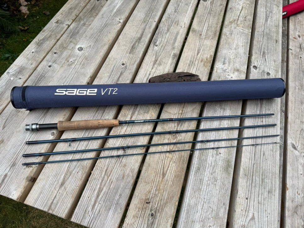 Sage VT2 vliegvishengel #4 9’ 270cm aftma 4 vliegen hengel, Watersport en Boten, Hengelsport | Vliegvissen, Ophalen of Verzenden