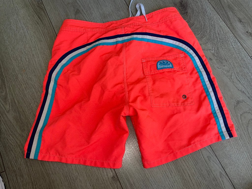 Sundek zwembroek zwemshort oranje 28, Verzenden, Oranje, Zwemshort