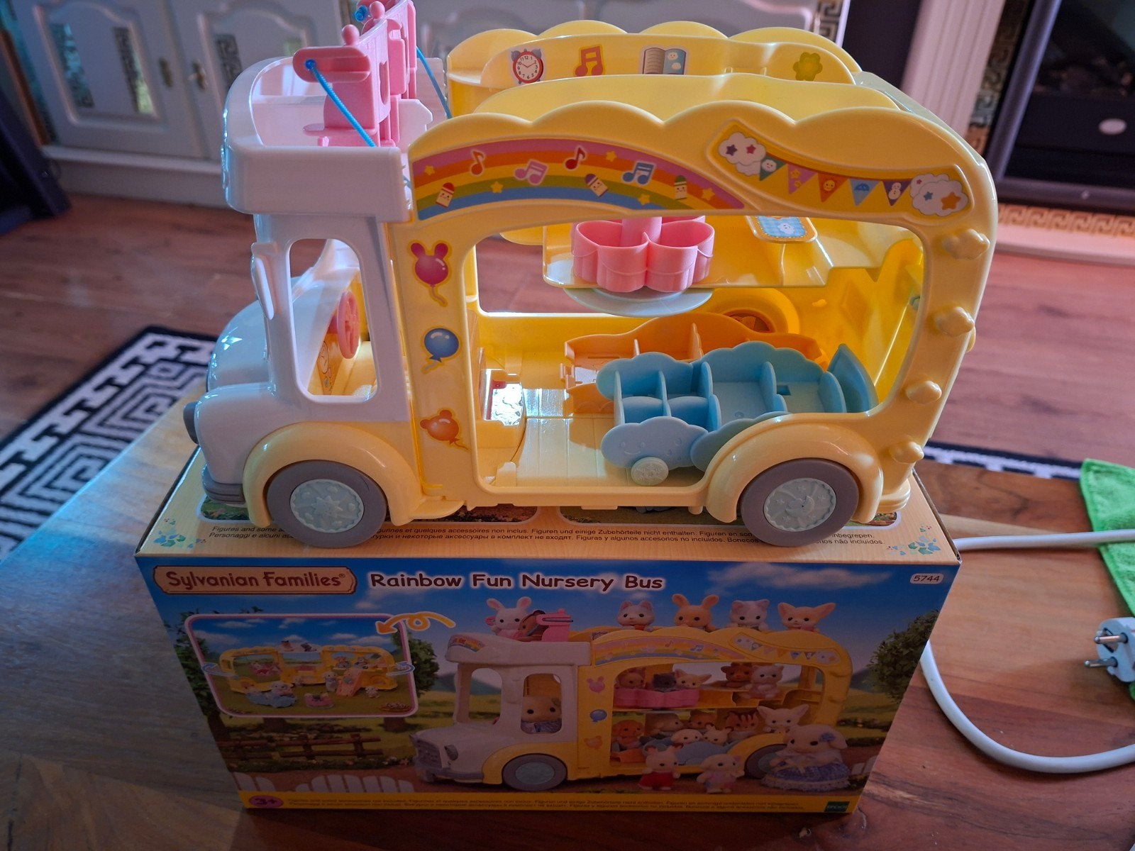 Sylvanian famillie auto geel, Ophalen of Verzenden, Zo goed als nieuw