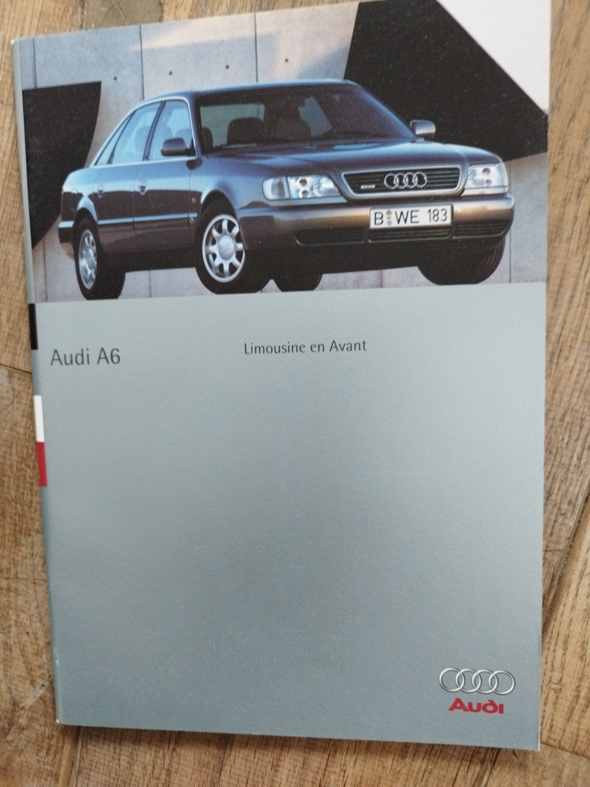 Audi A6 Limousine en Avant brochure 1995 (62 pagina's), Ophalen of Verzenden, Zo goed als nieuw, Audi, Audi