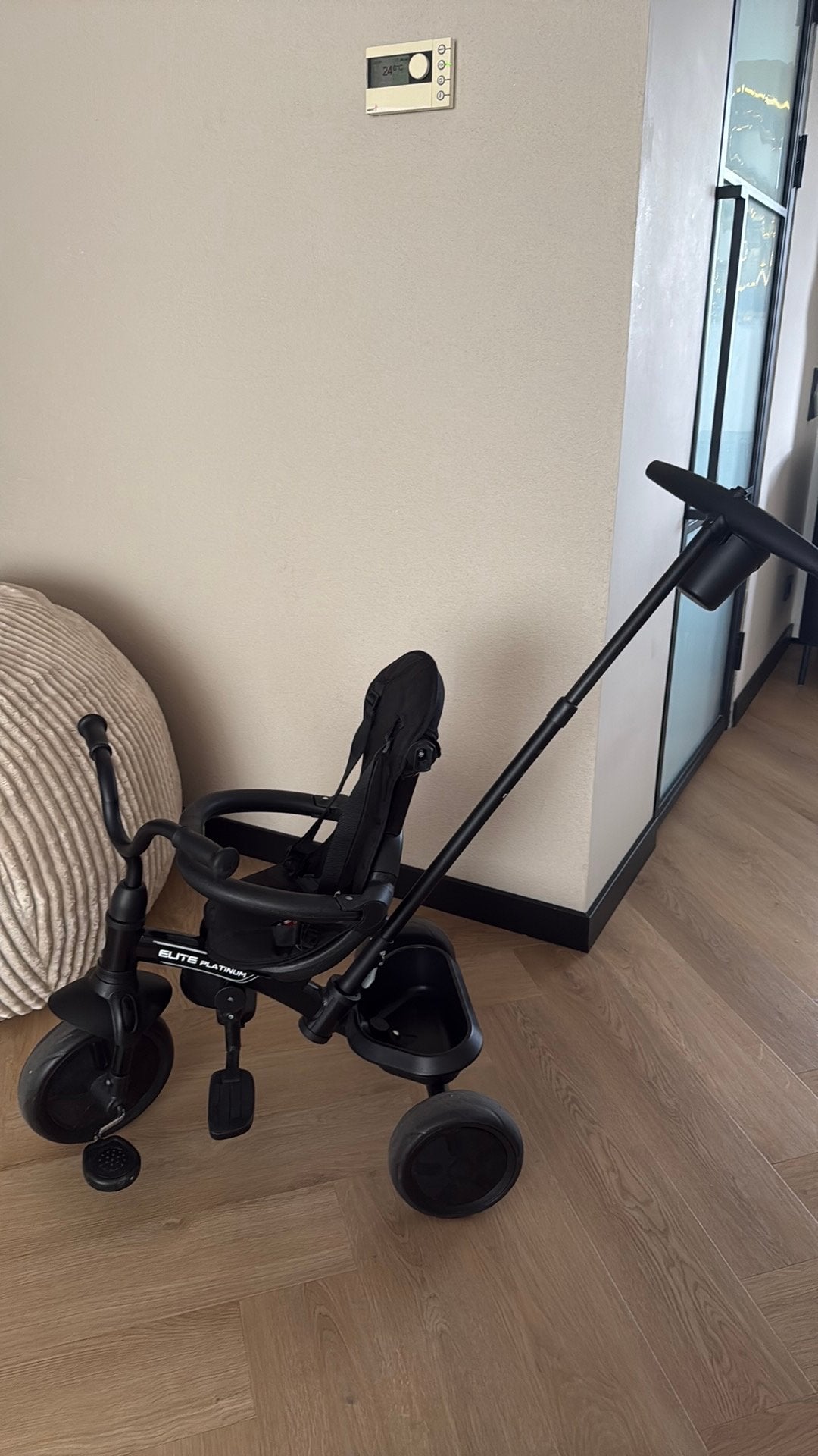 Fiets, Ophalen, Zo goed als nieuw, Duwstang