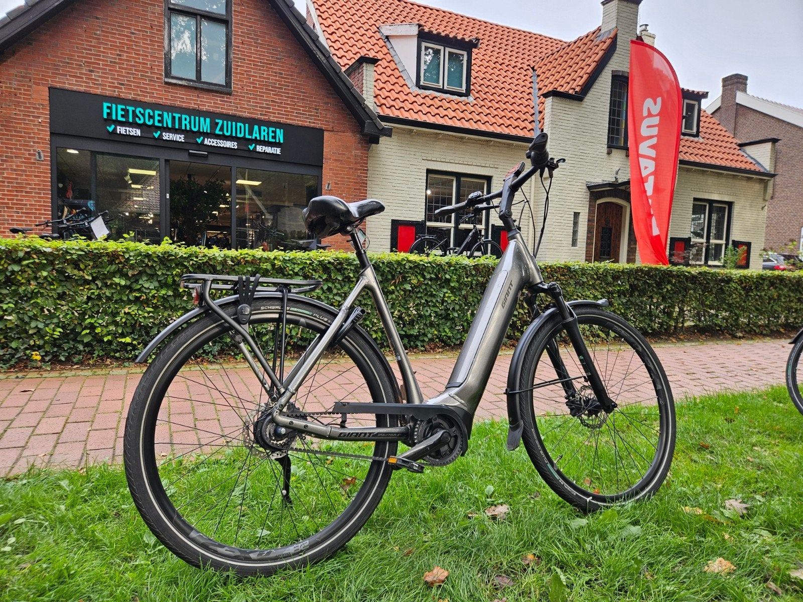 Giant Dailytour E+ 1 | Sterke middenmotor | 500Wh | Riem, Gebruikt, Ophalen of Verzenden, Fietscentrum Zuidlaren, Info@fietscentrumzuidlaren.nl