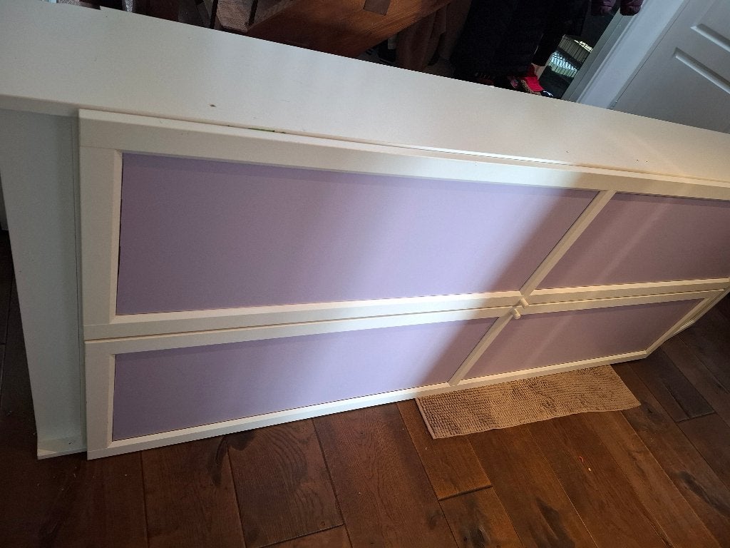 Ikea Oxberg kast, Huis en Inrichting, Ophalen, Met plank(en), Gebruikt, Glas