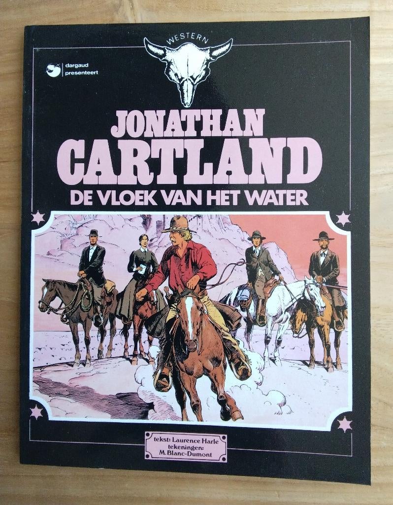 Jonathan Cartland -6- De vloek van het water, Eén stripboek, Ophalen, Zo goed als nieuw