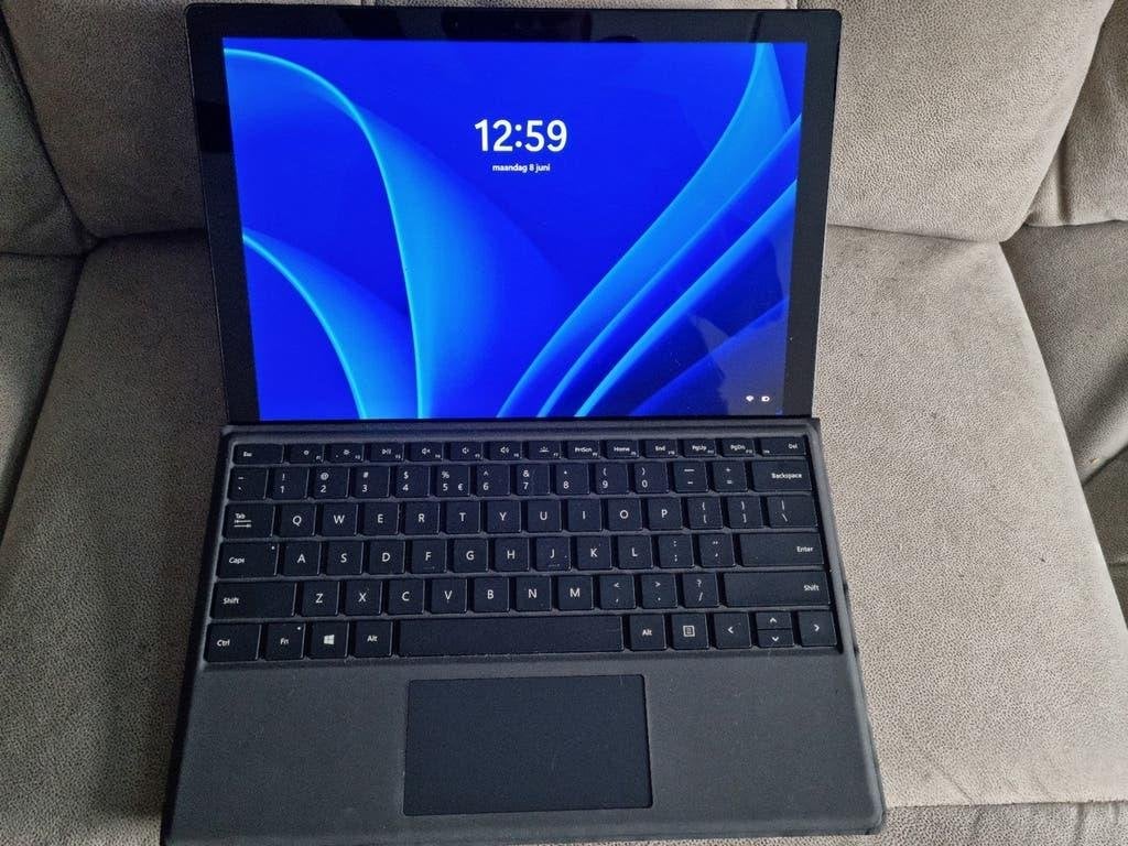 Microsoft Surface Pro 7 - 2 in 1 Laptop/Tablet, Computers en Software, 256 GB, 2 tot 3 Ghz, Qwerty, 8 GB