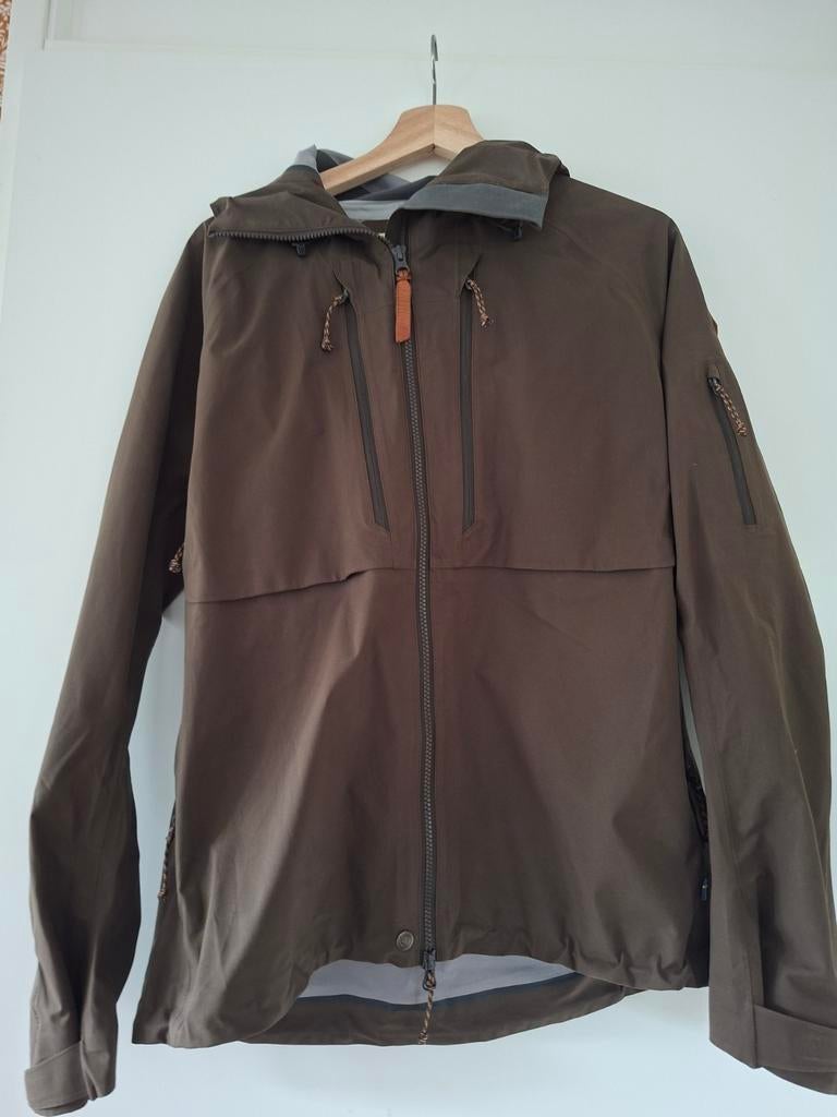 Fjallraven Keb Eco-Shell Dames Jas Maat M, Maat 38/40 (M), Bruin, Fjallraven, Ophalen of Verzenden