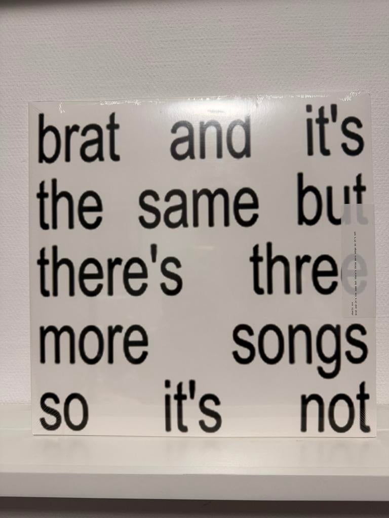 Charli XCX - BRAT and it’s the same but…, Ophalen of Verzenden, Nieuw in verpakking, 12 inch