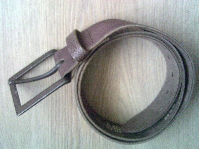 Mountain Belt nieuwe bruine leren riem maat 105 cm, Minder dan 3 cm, Verzenden, Echt leder, Nieuw