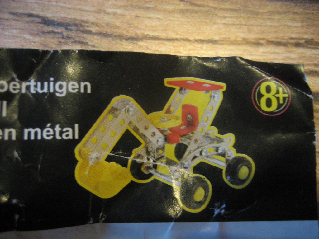 Meccano Shovel setje metaal in zakje, Antiek en Kunst, Antiek | Speelgoed, Ophalen of Verzenden