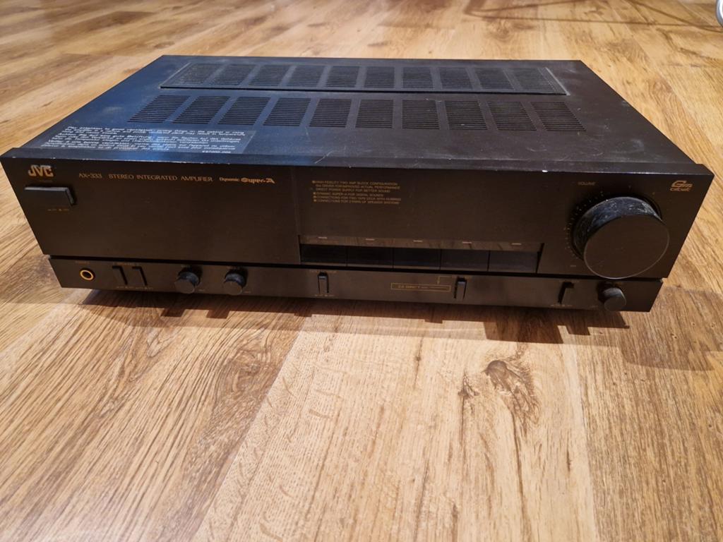 Jvc ax-333 versteker, Audio, Tv en Foto, Versterkers en Receivers, Ophalen, Gebruikt, JVC, 120 watt of meer