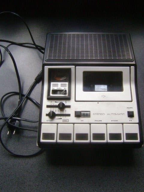 vintage grundig stereo automatic cassettedeck/ recorder, Ophalen of Verzenden, Enkel, Overige merken