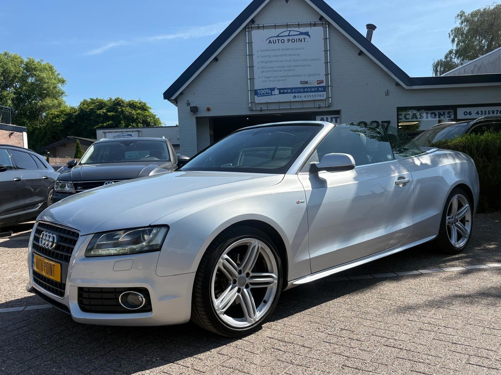 Audi A5 Cabriolet 2.0 TFSI S-LINE/TOP ONDERHOUDEN/YOUNGTIMER, Voorwielaandrijving, Euro 5, 15 km/l, Gebruikt