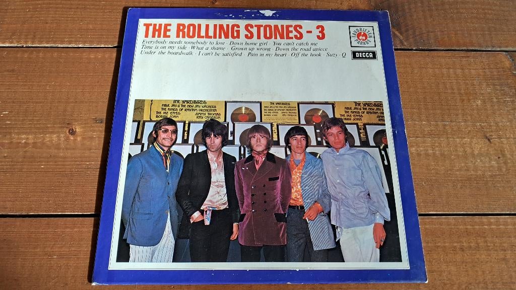 lp album The Rolling Stones - 3, Gebruikt, Overige genres, Ophalen of Verzenden, 12 inch