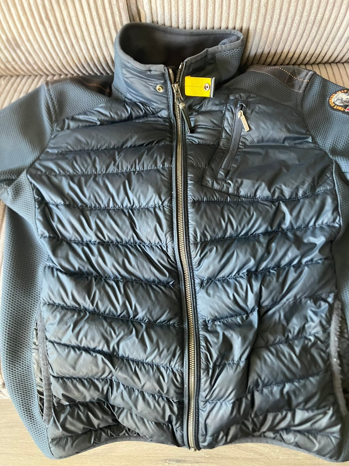 Pjs Parajumpers jas, Ophalen, Gedragen, Maat 46 (S) of kleiner, Blauw